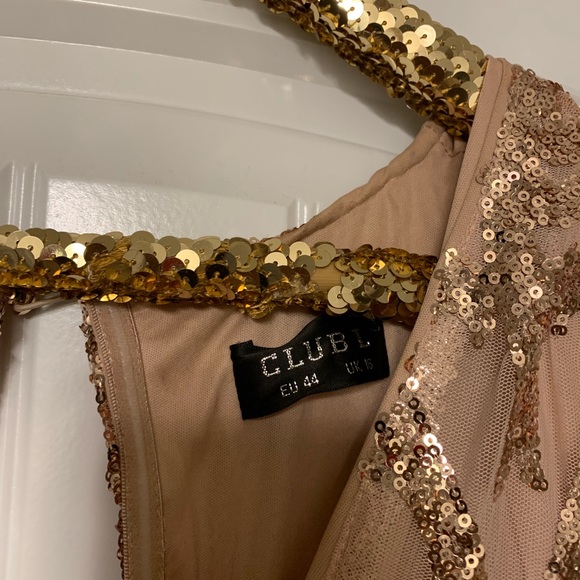 Rose Gold Formal Gown - Picture 4 of 7